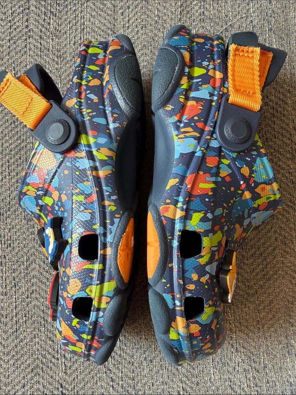 Crocs All Terrain Terrazzo Classic Children Shoes Size: J2 ( Little Boy 2)